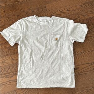 Carhartt Light Gray Short Sleeve Tee